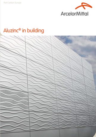Aluzinc in building